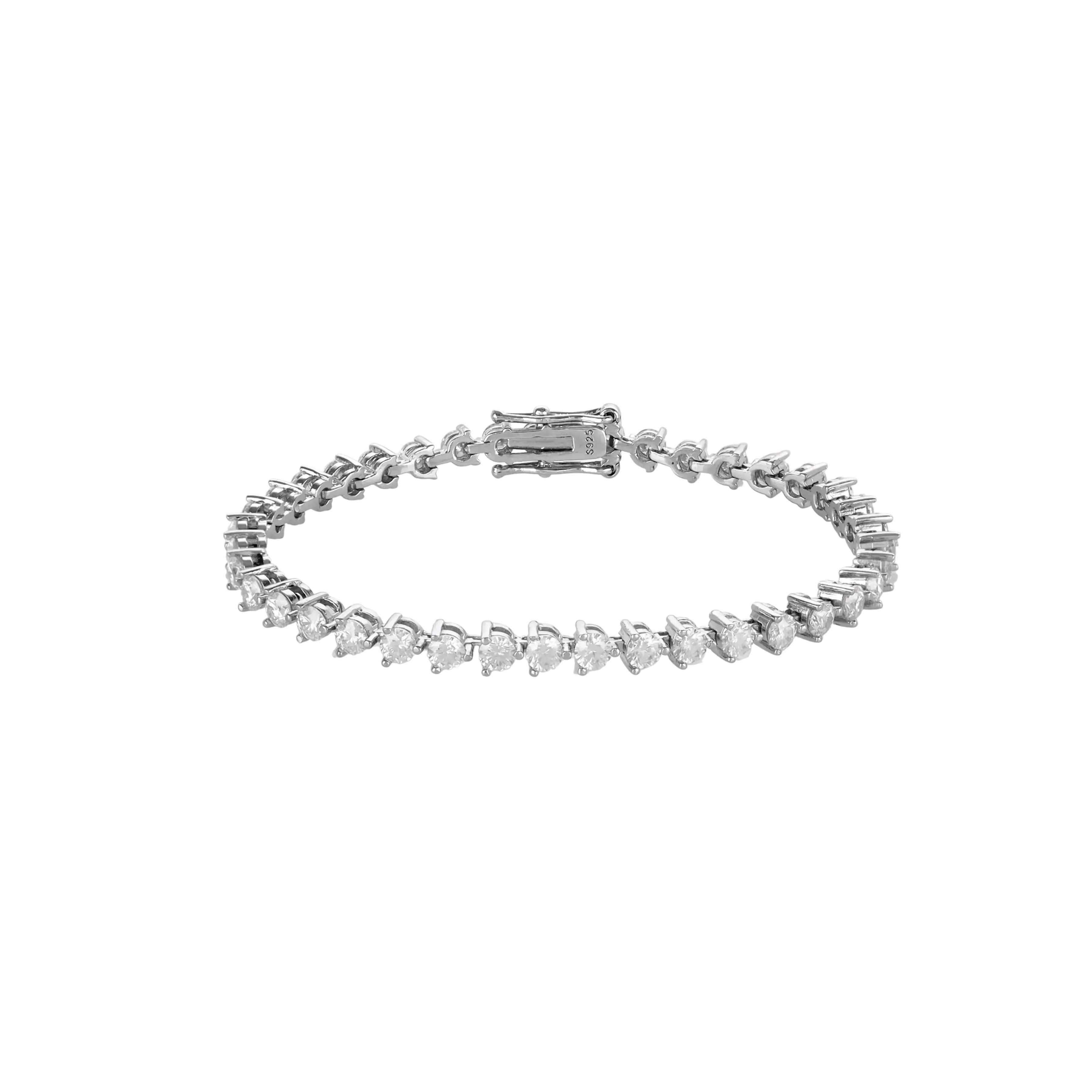 3 PRONG TENNIS BRACELET