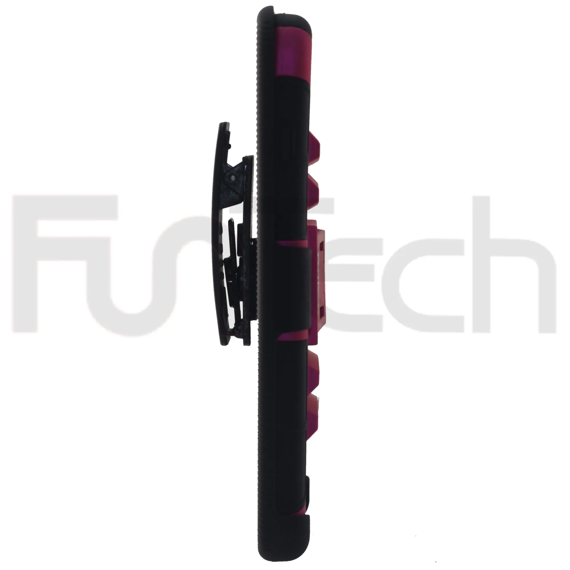 Apple iPhone 6/6S Plus Rugged Shockproof Case with Beltclip, Color Pink