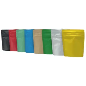 Bag King Child-Resistant Opaque Wide Mouth Mylar Bag | 1/8 oz
