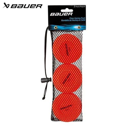 Bauer Road Hockey 3 Pack Puck