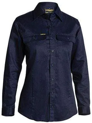 Bisley Workwear Women's X Airflow™ Ripstop Shirt Long Sleeve BL6414