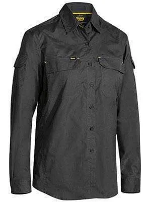 Bisley Workwear Women's X Airflow™ Ripstop Shirt Long Sleeve BL6414