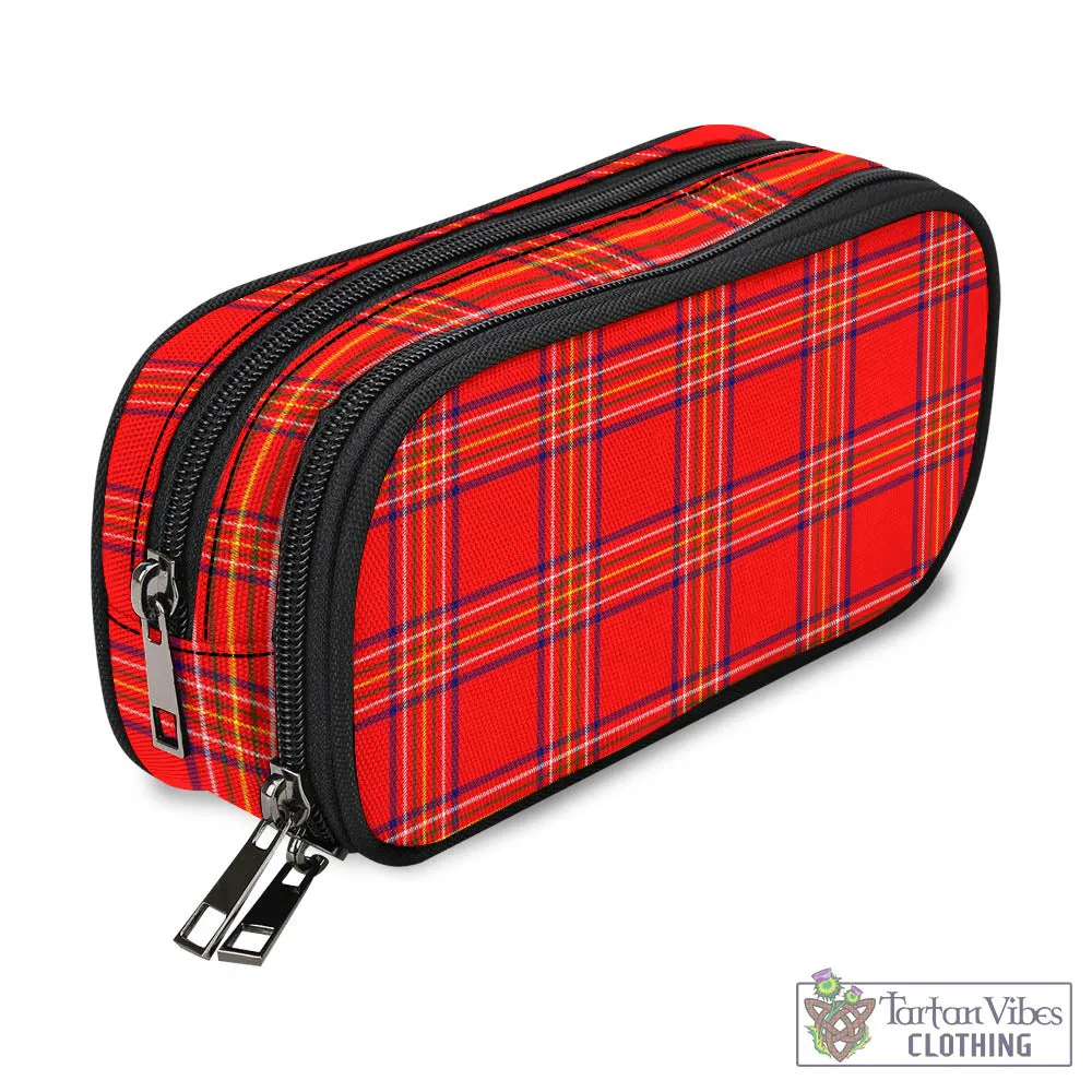 Burnett Modern Tartan Pen and Pencil Case