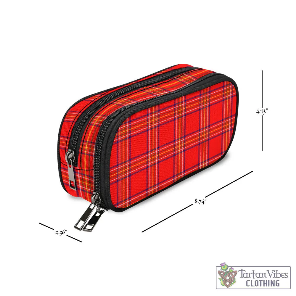 Burnett Modern Tartan Pen and Pencil Case