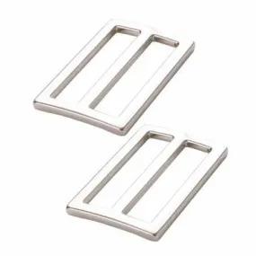 ByAnnie - Nickel 1.5" Slider, Set of Two