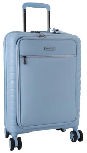 Cellini Biz Soft Front Trolley Carry-On Business Case | Blue