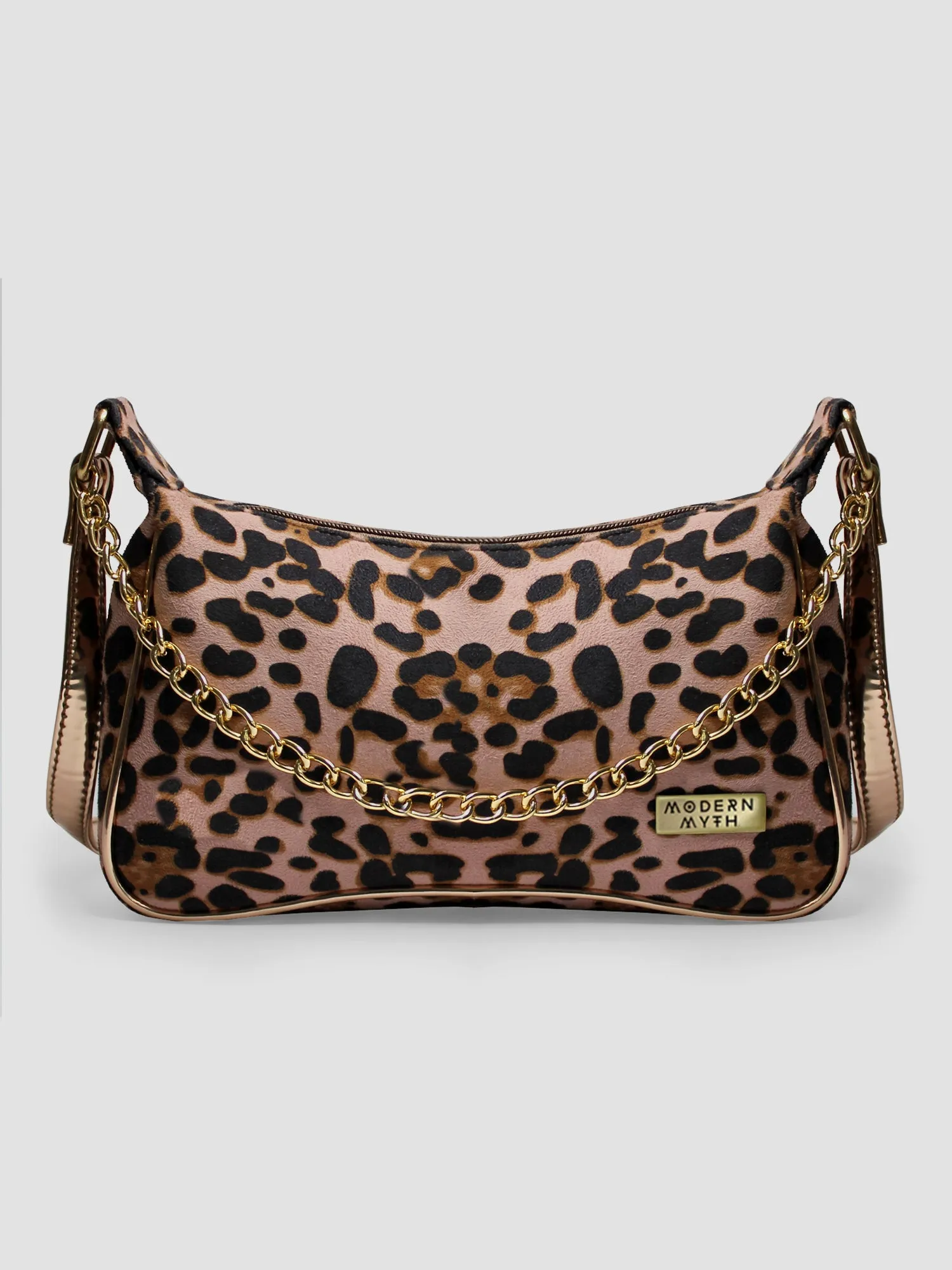 Cheetah Chunky Chain Mini Shoulder Bag | Modern Myth