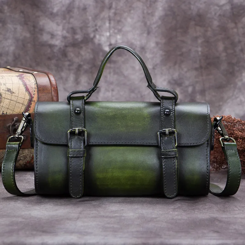 Chic Ladies Leather Handbags Leather Crossbody Bags Purse for Women