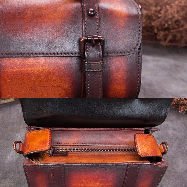 Chic Ladies Leather Handbags Leather Crossbody Bags Purse for Women