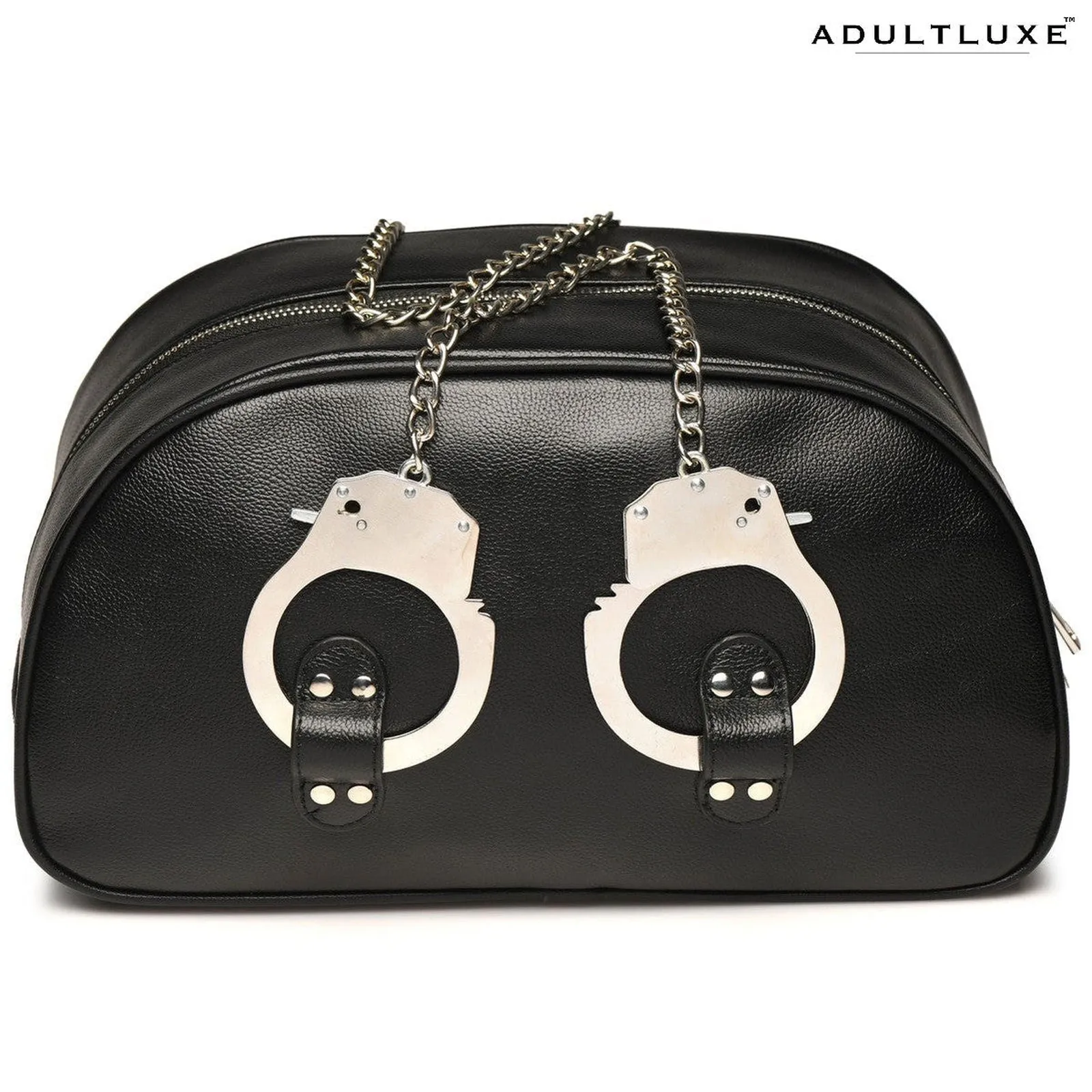 Cuffed And Loaded Travel Bag With Handcuffs