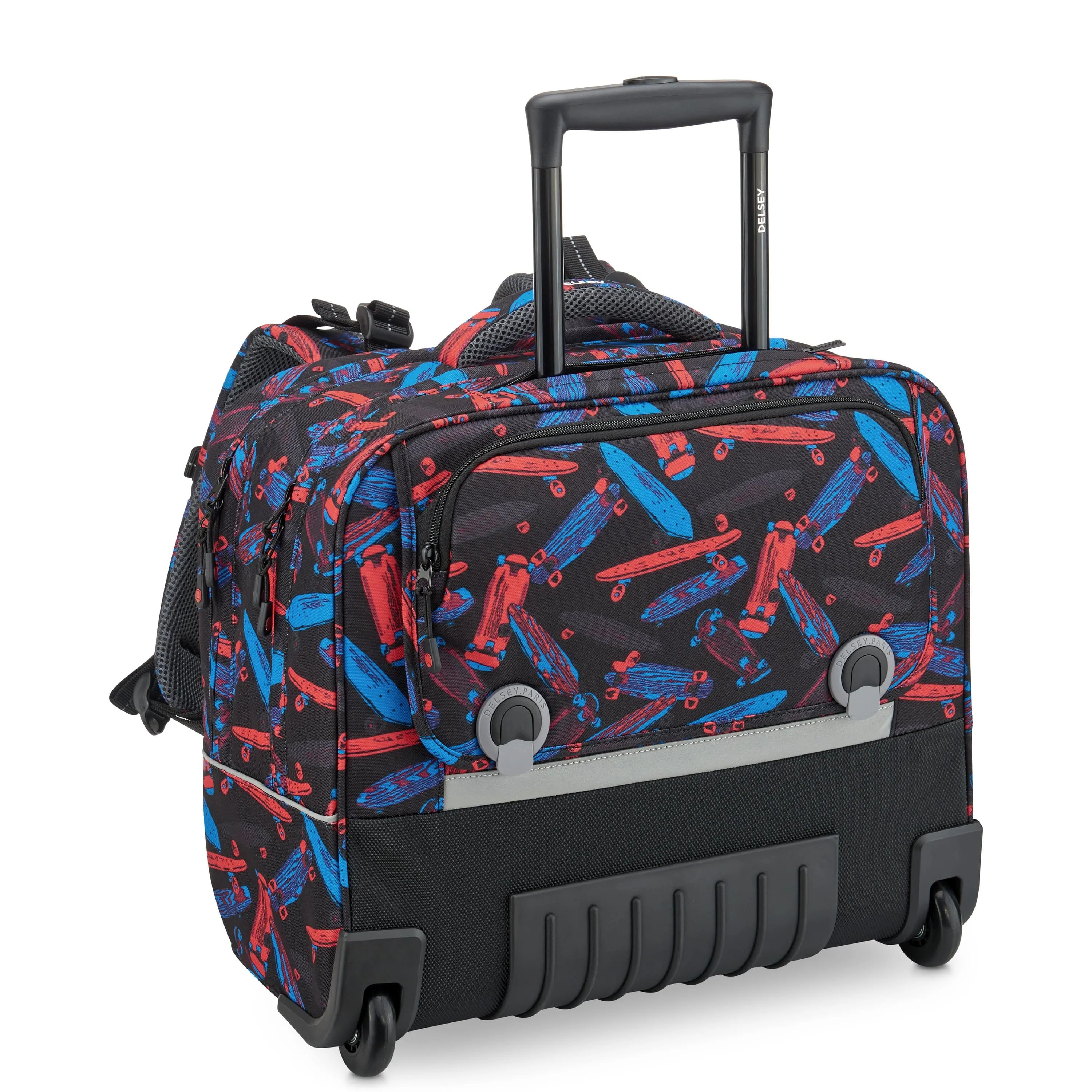 Delsey BTS 2021 Horizontal Wheeled School Bags Black