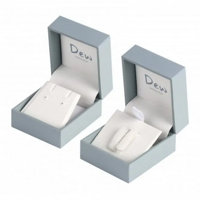 Dew Sterling Silver Coiled Stud Earrings 4419HP016