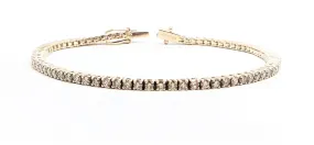 Diamond Tennis Bracelet in 14k Rose Gold (2.91 ct.tw.)AD NO 2110