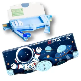 FancydresswaleSpace Pencil Box for Kids, Space Pencil Box for Boys, Kids Pencil Box for Boys & Girls, Pencil Box for Boys, Space Theme Return Gifts for Kids (With Accessories)