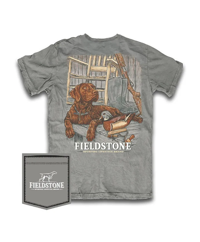 Fieldstone - Lab on Porch Tee