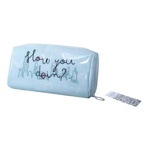 Friends TV Series Central Perk How You Doin' Blue Pencil Case