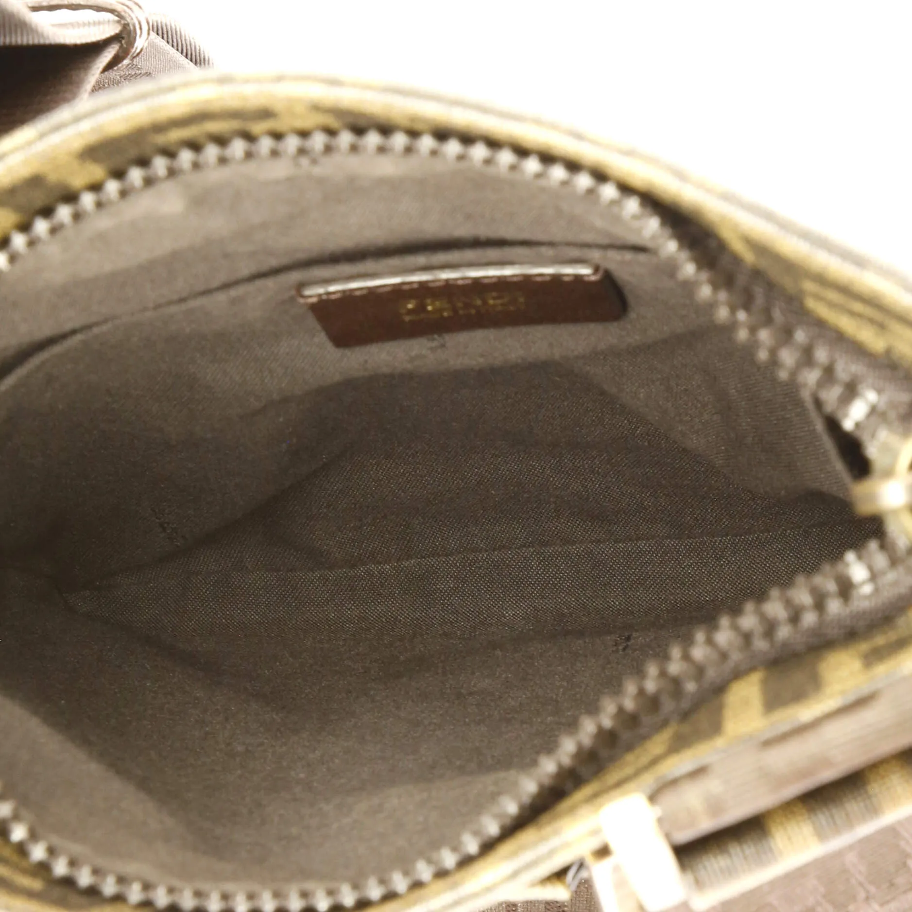 Front Pocket Messenger Bag Zucca Coated Canvas Small