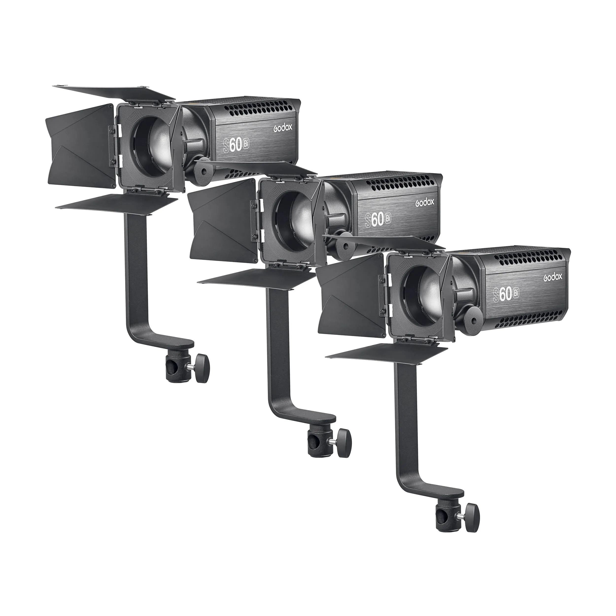 Godox S60Bi Three Head Complete LED Lighting Kit