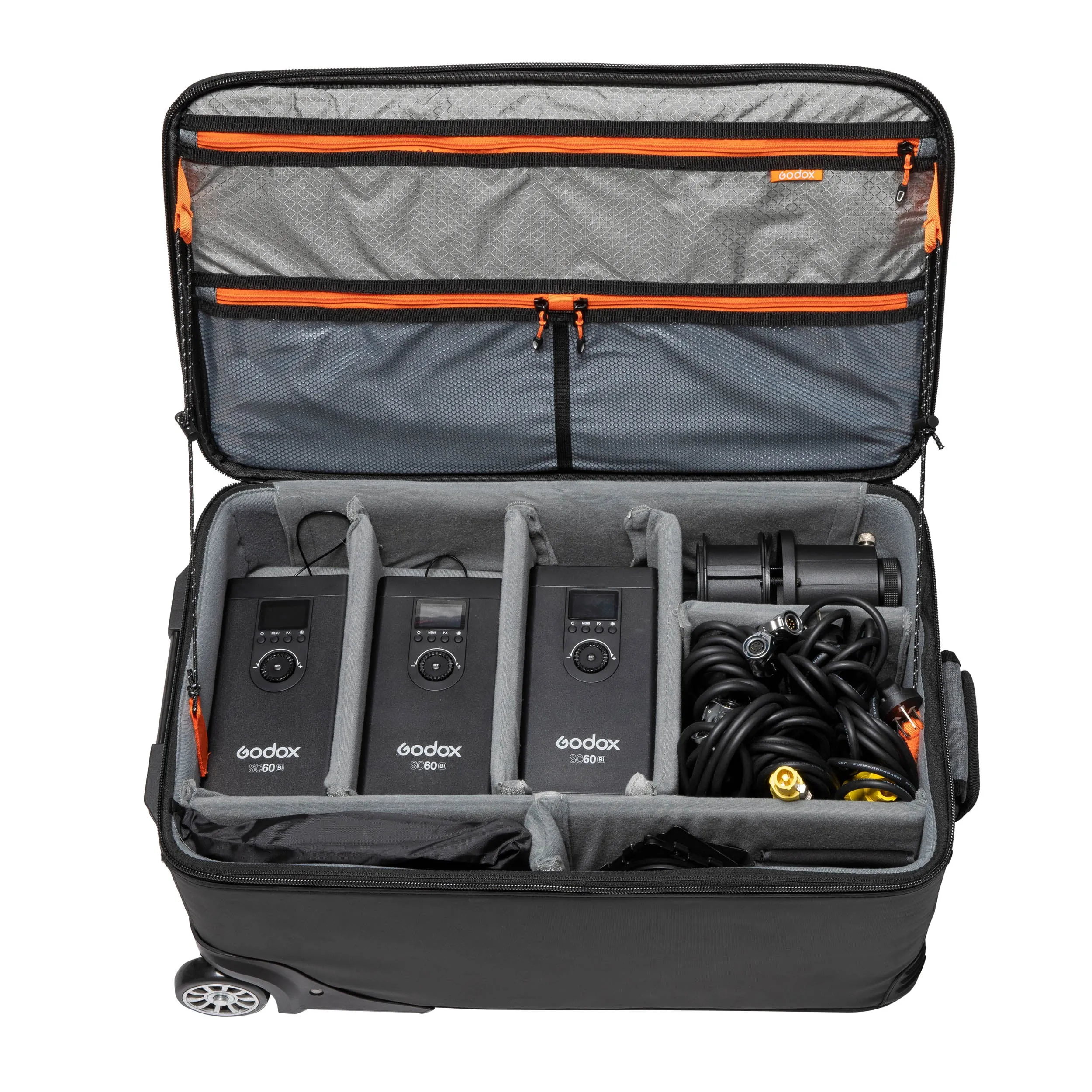 Godox S60Bi Three Head Complete LED Lighting Kit