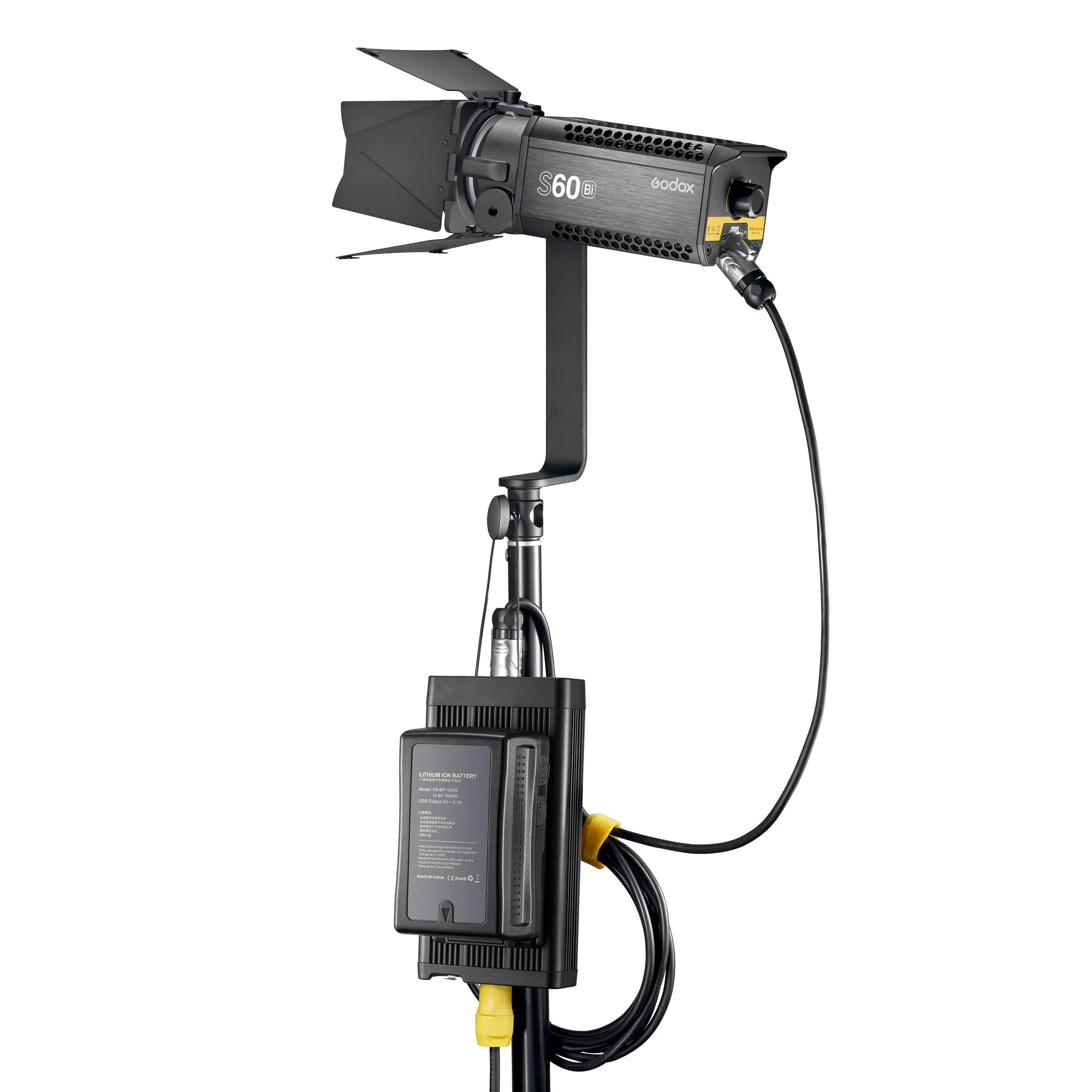 Godox S60Bi Three Head Complete LED Lighting Kit