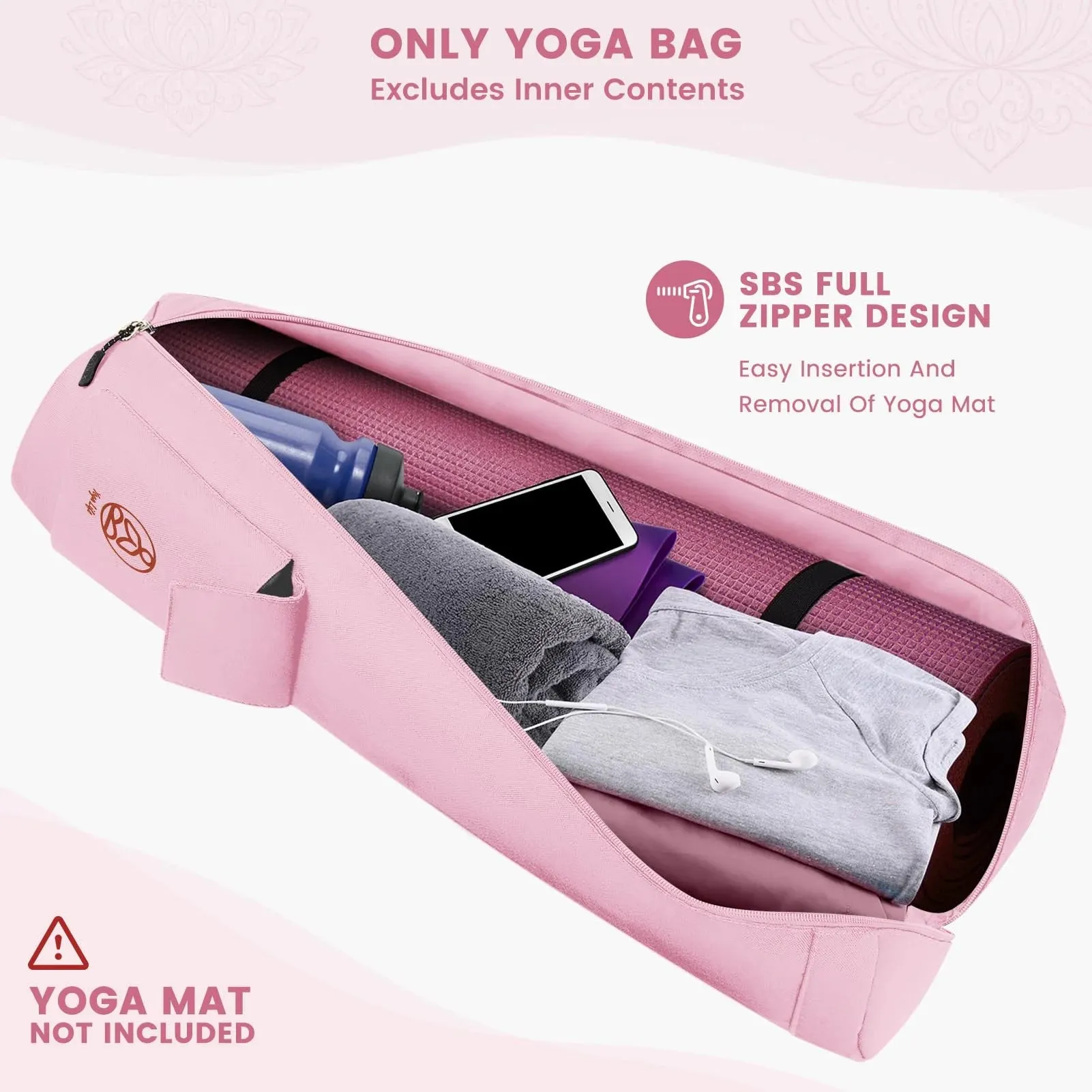 Gonex Yoga Mat Bag, Paisley