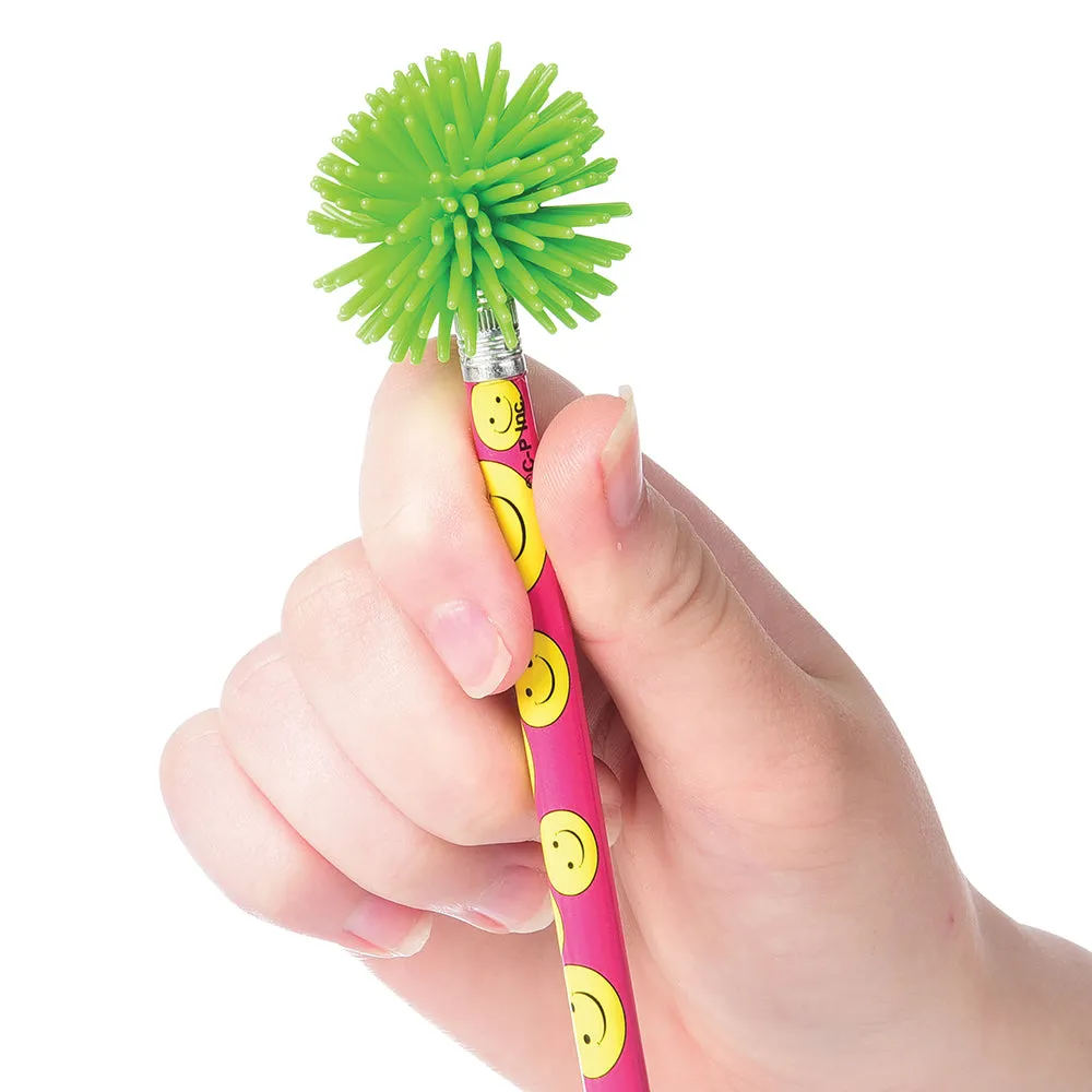Hedge Ball Pencil Kids Stationery Tops (One Dozen)