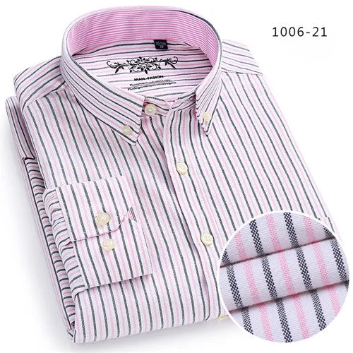 High Quality Striped Long Sleeve Shirt #XSFXX