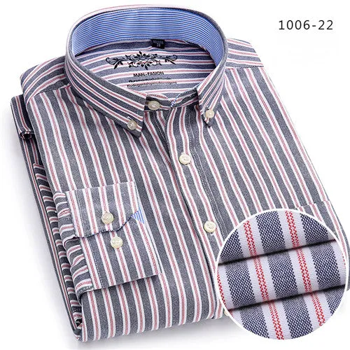 High Quality Striped Long Sleeve Shirt #XSFXX