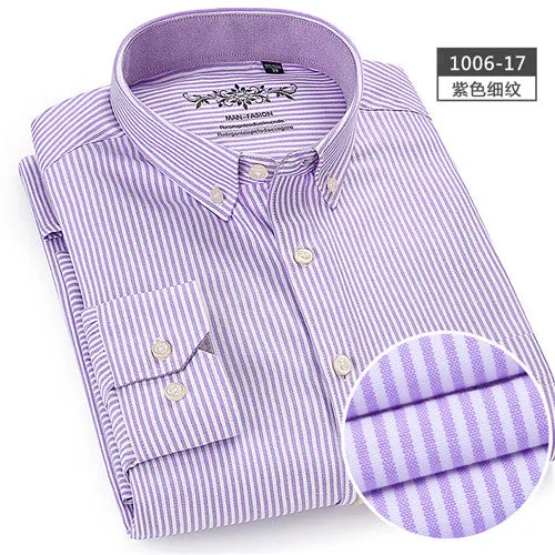 High Quality Striped Long Sleeve Shirt #XSFXX