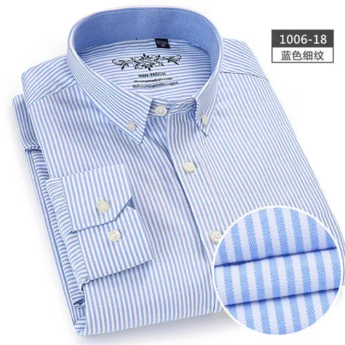 High Quality Striped Long Sleeve Shirt #XSFXX