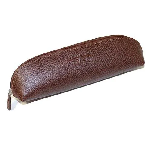 Leather Pencil/Spectacle/Make-Up Case by Laurige - Various Colours