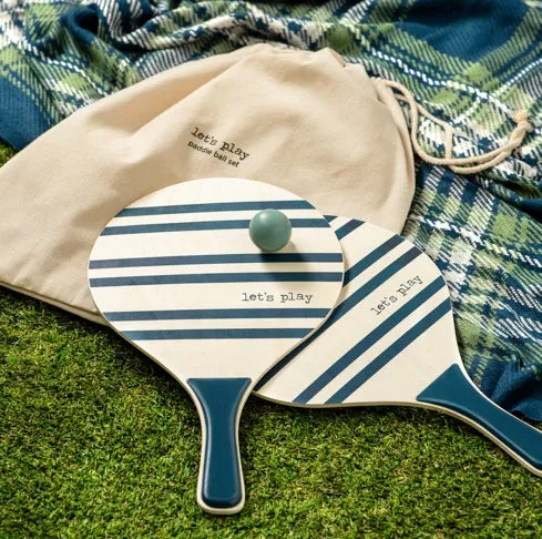 Lets Play Paddle Ball Set