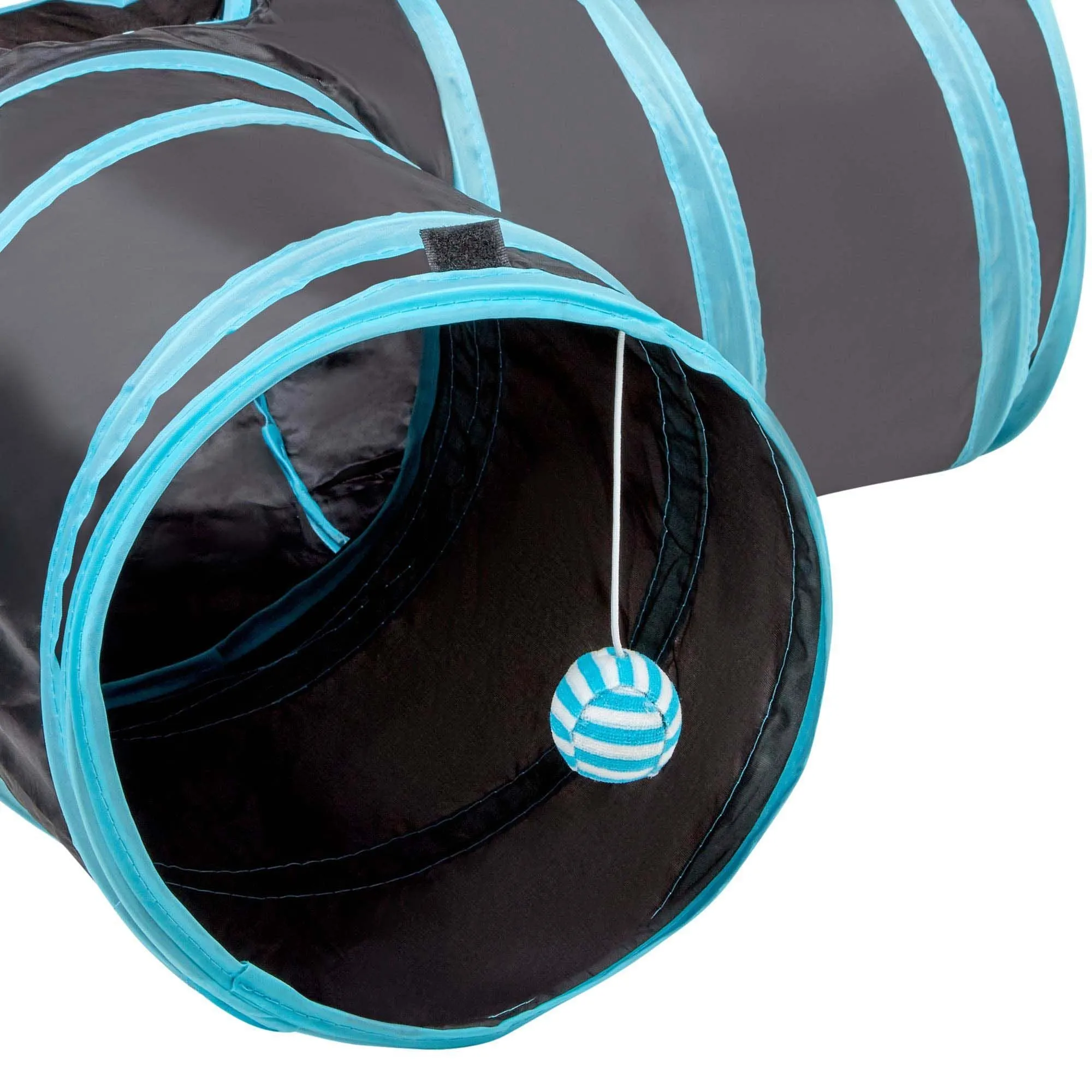 Lexi & Me Cat Tunnel Black/Blue