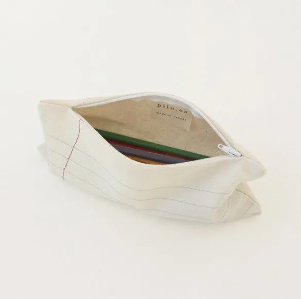 lined paper pencil case