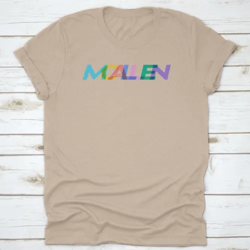 Mcallen Colorful Design, City Name On A White Background, Vector