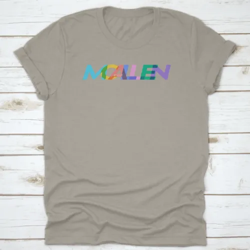 Mcallen Colorful Design, City Name On A White Background, Vector