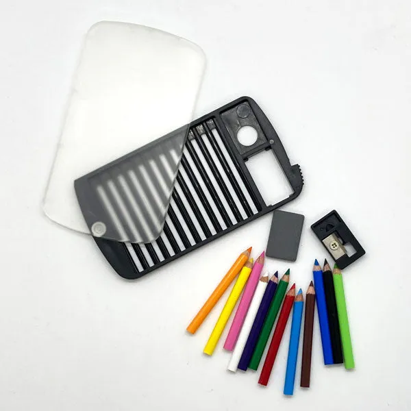 Mini Colored Pencil Case