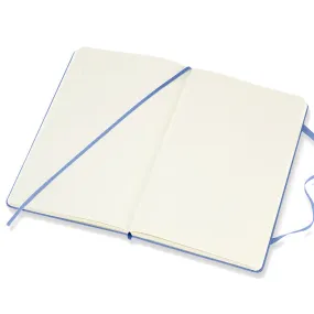 Moleskine Classic Collection Hardcover Large Notebook Hydrangea Blue