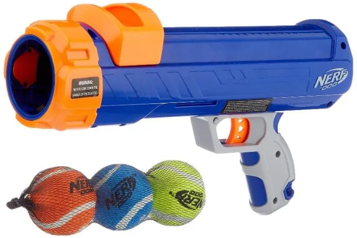 Nerf Dog Small Tennis Ball Blaster Toy