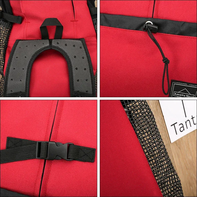 Outdoor Travel Puppy Medium Dog Backpack | Breathable Walking Carrier Bag for Small Dogs | French Bulldog Accessories | Pet Supplies | Alo Trendy