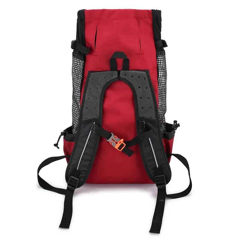 Outdoor Travel Puppy Medium Dog Backpack | Breathable Walking Carrier Bag for Small Dogs | French Bulldog Accessories | Pet Supplies | Alo Trendy