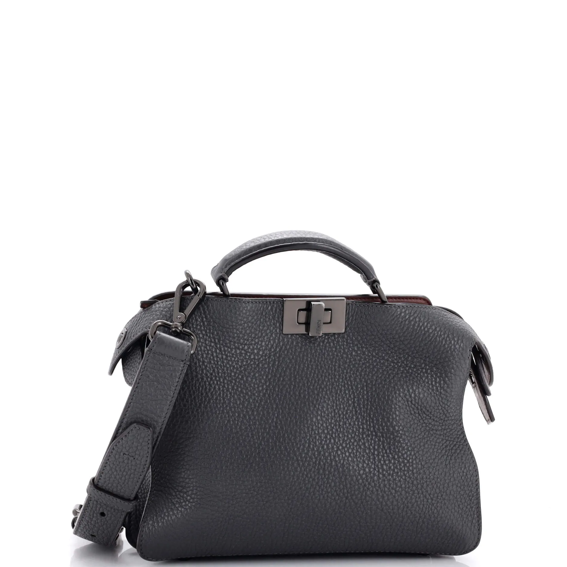 Peekaboo ISeeU Bag Leather Mini