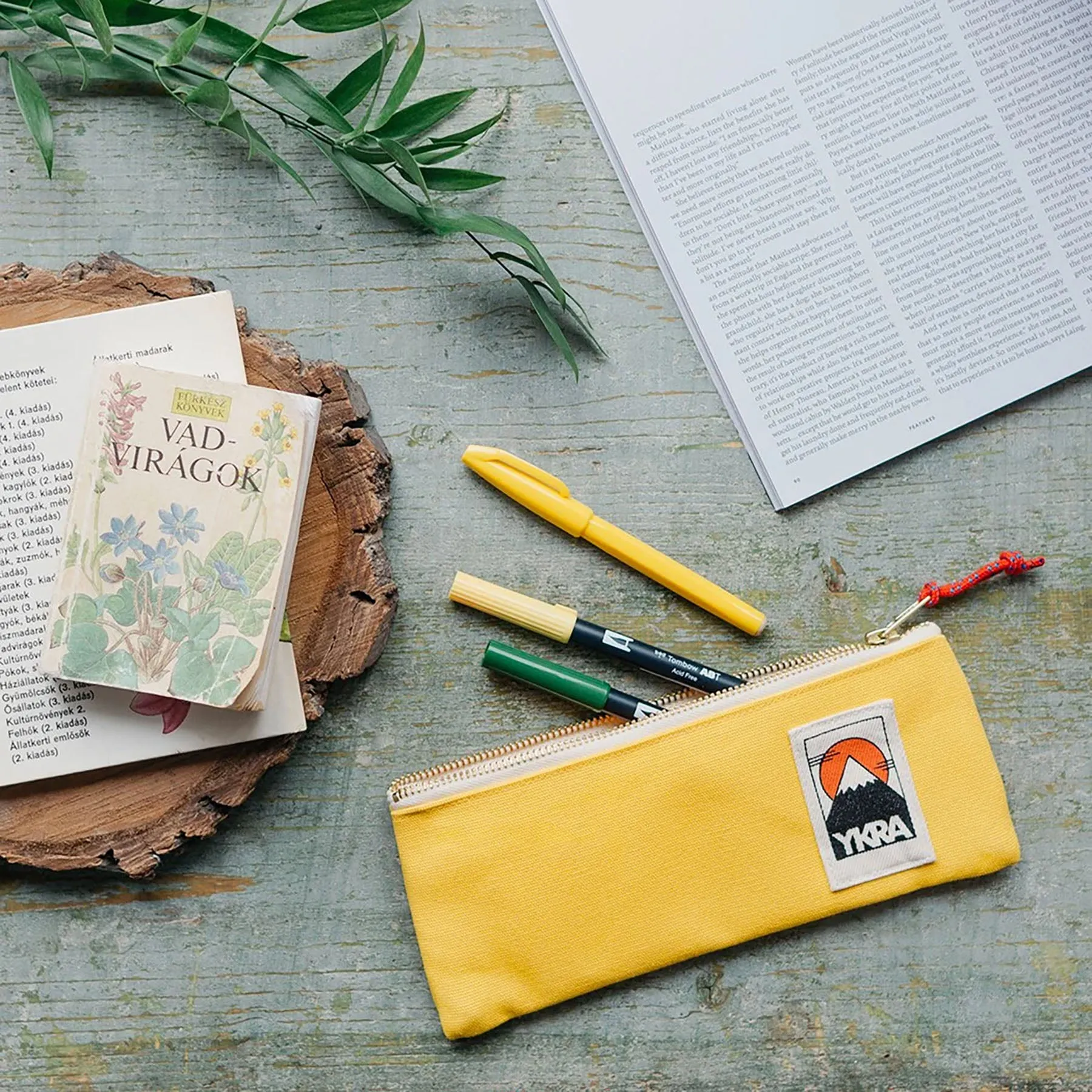 Pencil Case – Yellow
