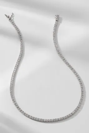 PERFECT TENNIS 3MM CZ NECKLACE