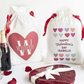Personalized Love Themed Large Gift Bags