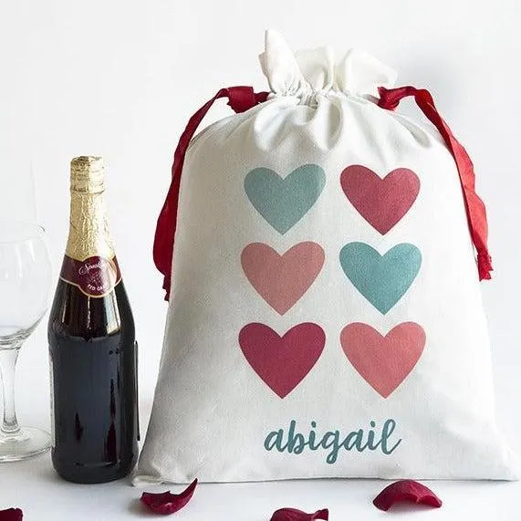 Personalized Love Themed Large Gift Bags