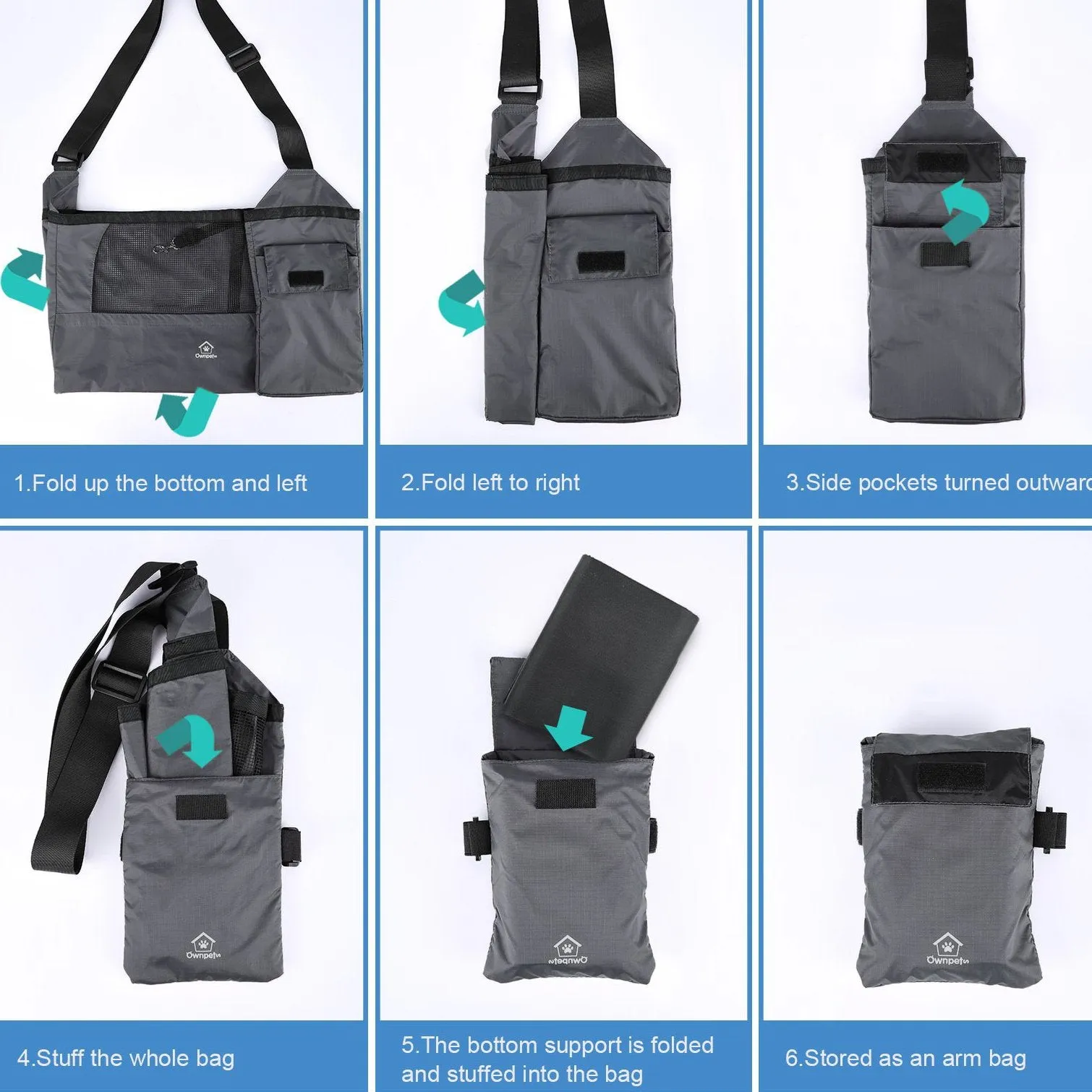 Pet Sling Carrier Travel Bag