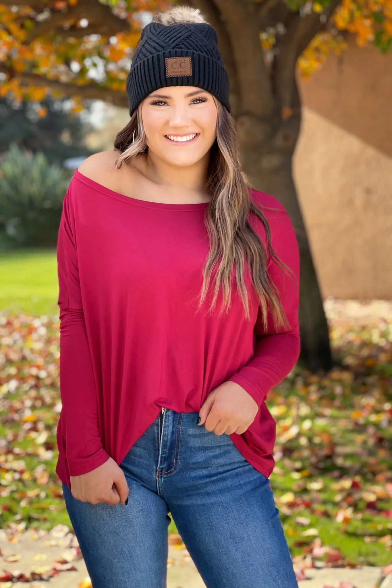Piko Boat Neck Long sleeve
