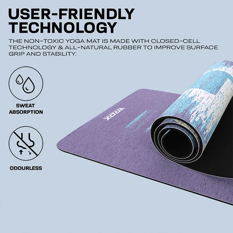 RDX D10 6mm PU Rubber Yoga Mat