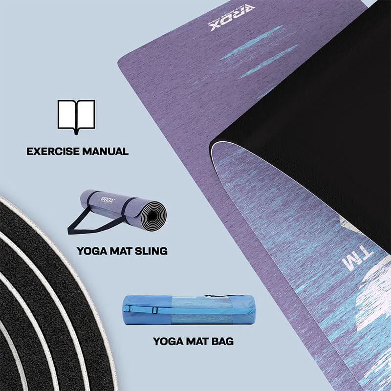 RDX D10 6mm PU Rubber Yoga Mat